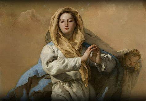 Image of the Immaculate Conception for the Radio Maria interview with Laura Riccardi
